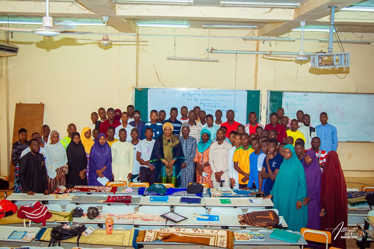 Membres et participants lors d'une formation d'AWIP Niger